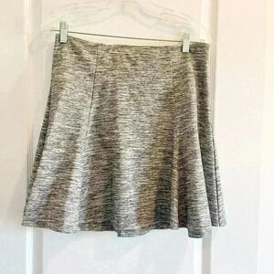 Gap Skater Skirt in Space-Dye Gray (SZ M)
